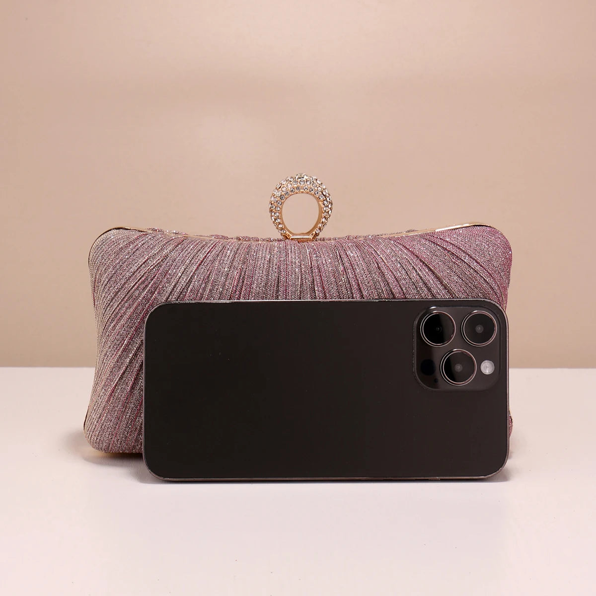 Yemisi - Sac de Soirée avec bague et diamants