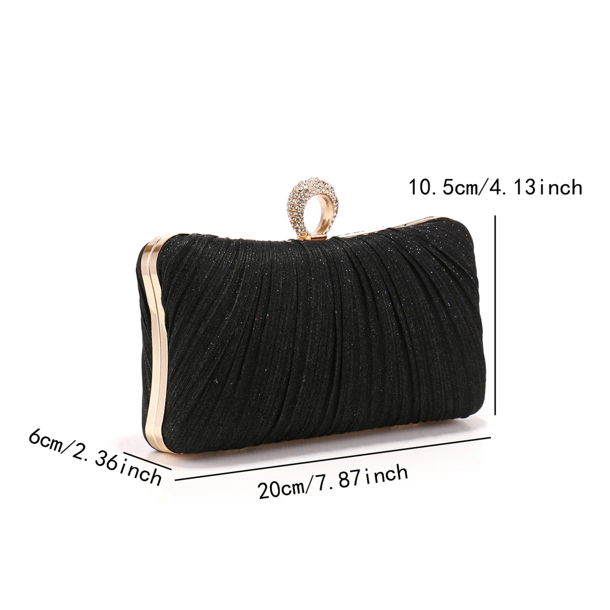 Yemisi - Sac de Soirée avec bague et diamants