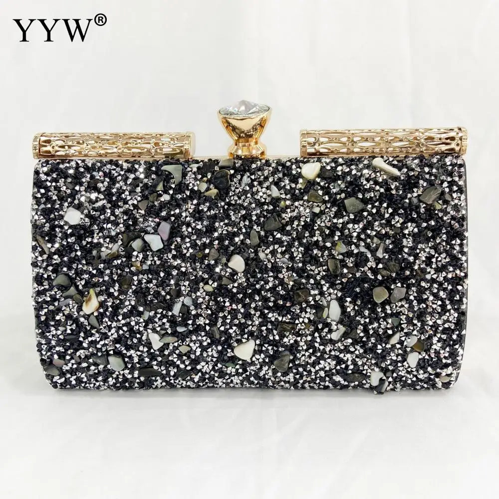 Elegant Evening Clutch Bags For Wedding Party Luxury Bridal Clutch Purse And Handbags For Women Chain Crossbody Bag Bolso Mujer