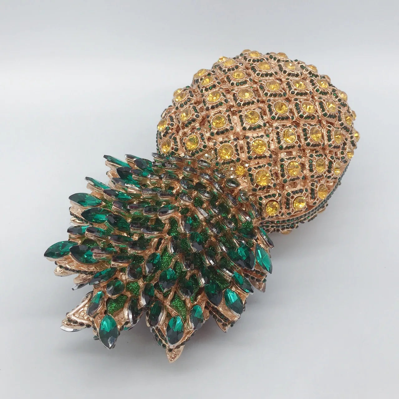 Sac à main en strass Ananas