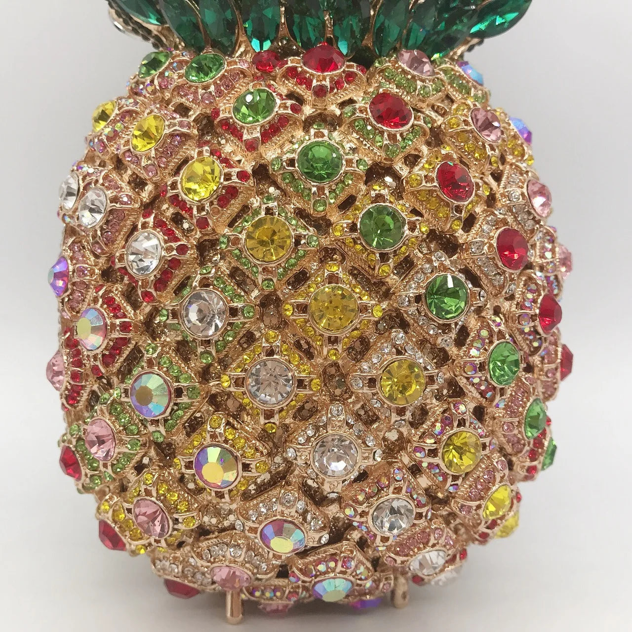 Sac à main en strass Ananas