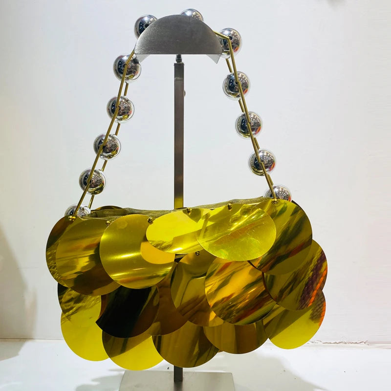 Sac de soirée doré