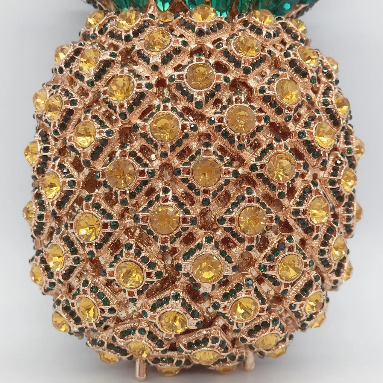 Sac à main en strass Ananas