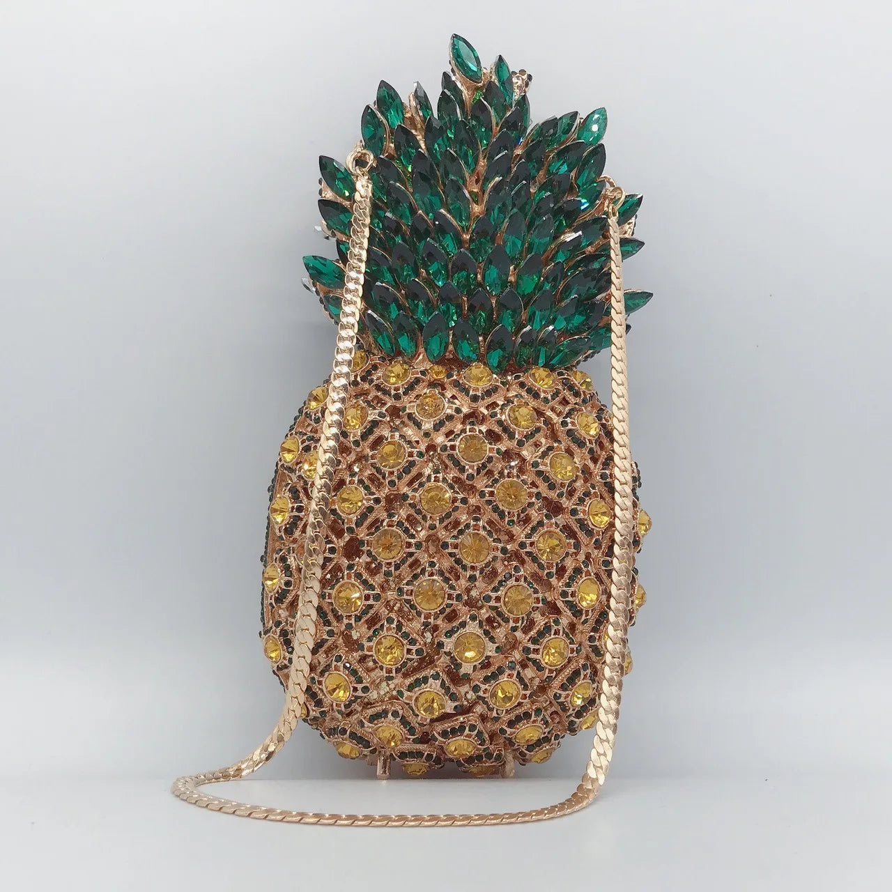 Sac à main en strass Ananas